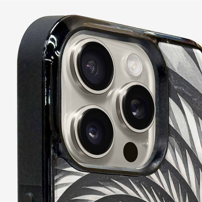 iPhone 15 Pro Max Case — Hypnotic Spiral Optical Illusion Motif High, Original Design Phone Case