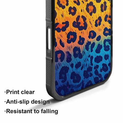iPhone 17 Case — Leopard Print Gradient Style Animal Print, Custom Designed Case Cover