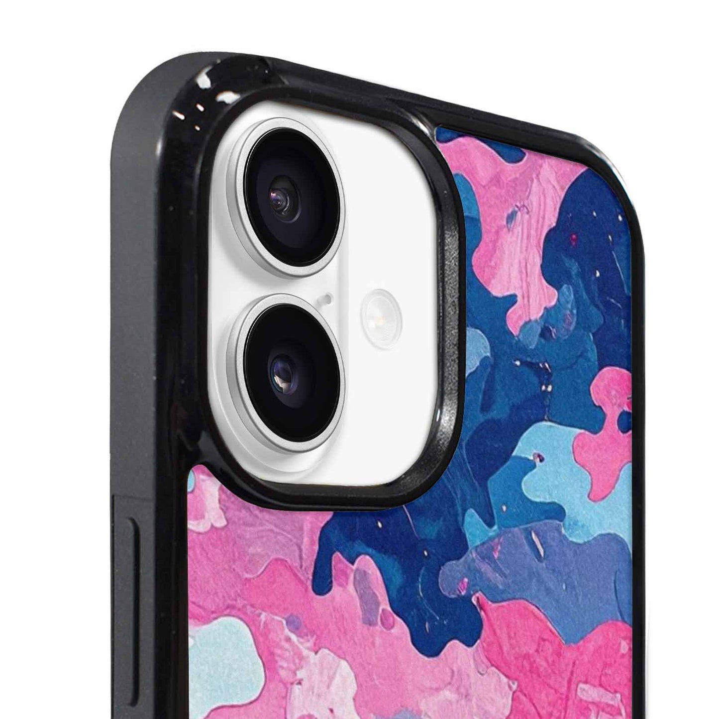 iPhone 17 Case — Vivid Camo Transgender Camo, Custom Phone Case
