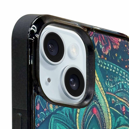 iPhone 15 Plus Case — Paisley Mandala, Original Design Phone Case