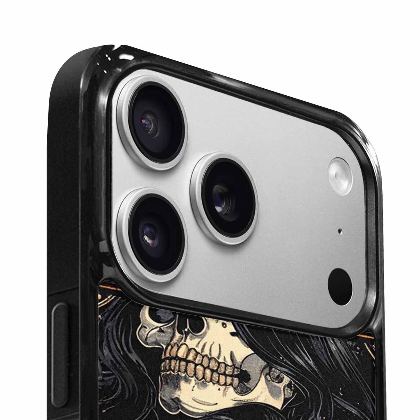 iPhone 17 Pro Max Case — Skull Dark Art Gothic Print Gothic, Custom Designed Case Cover