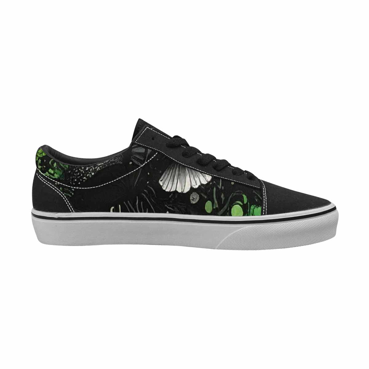 WOMEN'S Sea Creature Burst Lace-Up Canvas Surreal Shoes