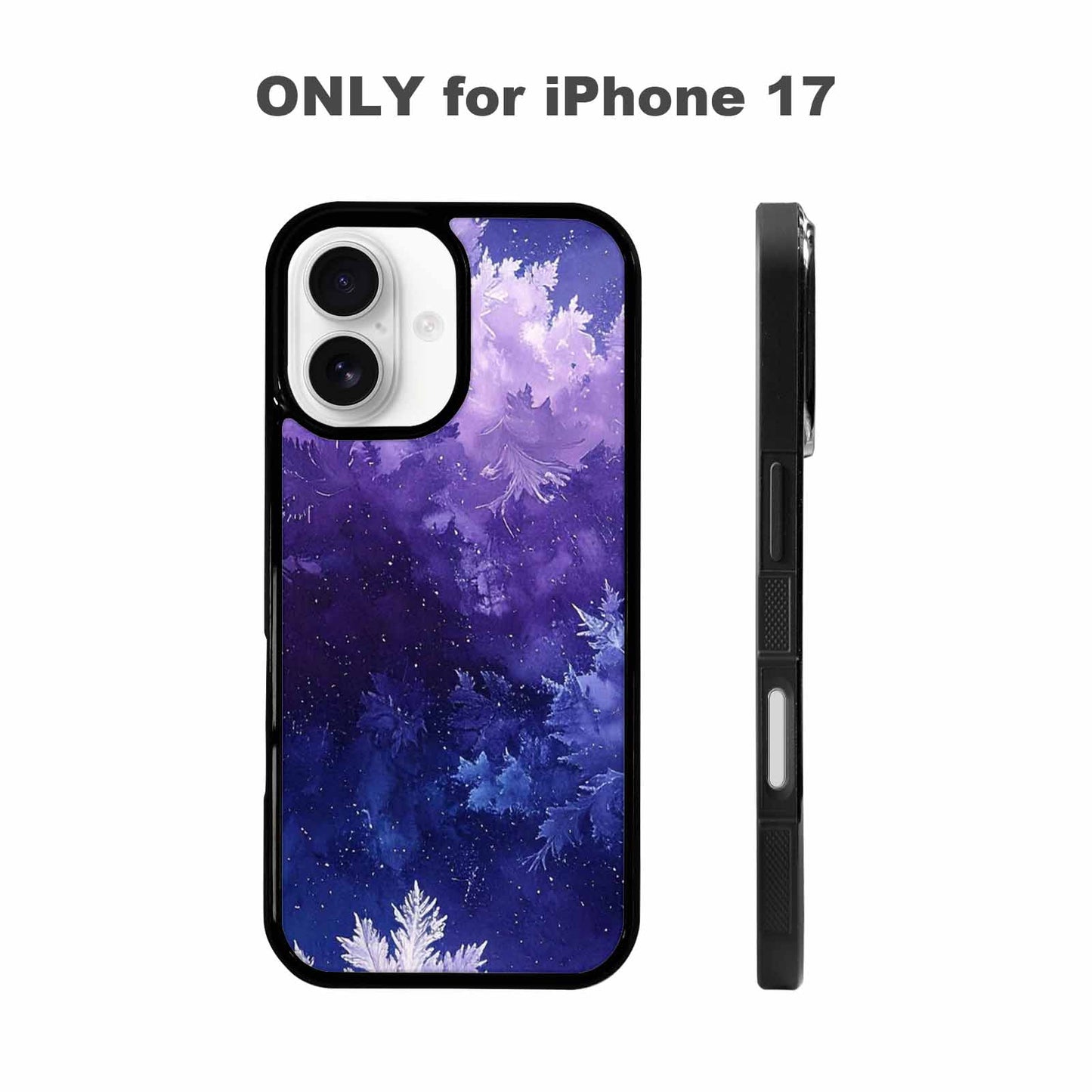 iPhone 17 Case — Seamless Tileable Pattern Of Galaxy Space, Unique Phone Case Design