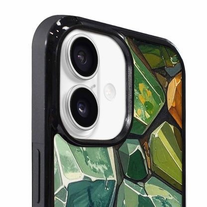 iPhone 17 Case — Glossy Reptile Crystal Original Art, Custom Phone Case