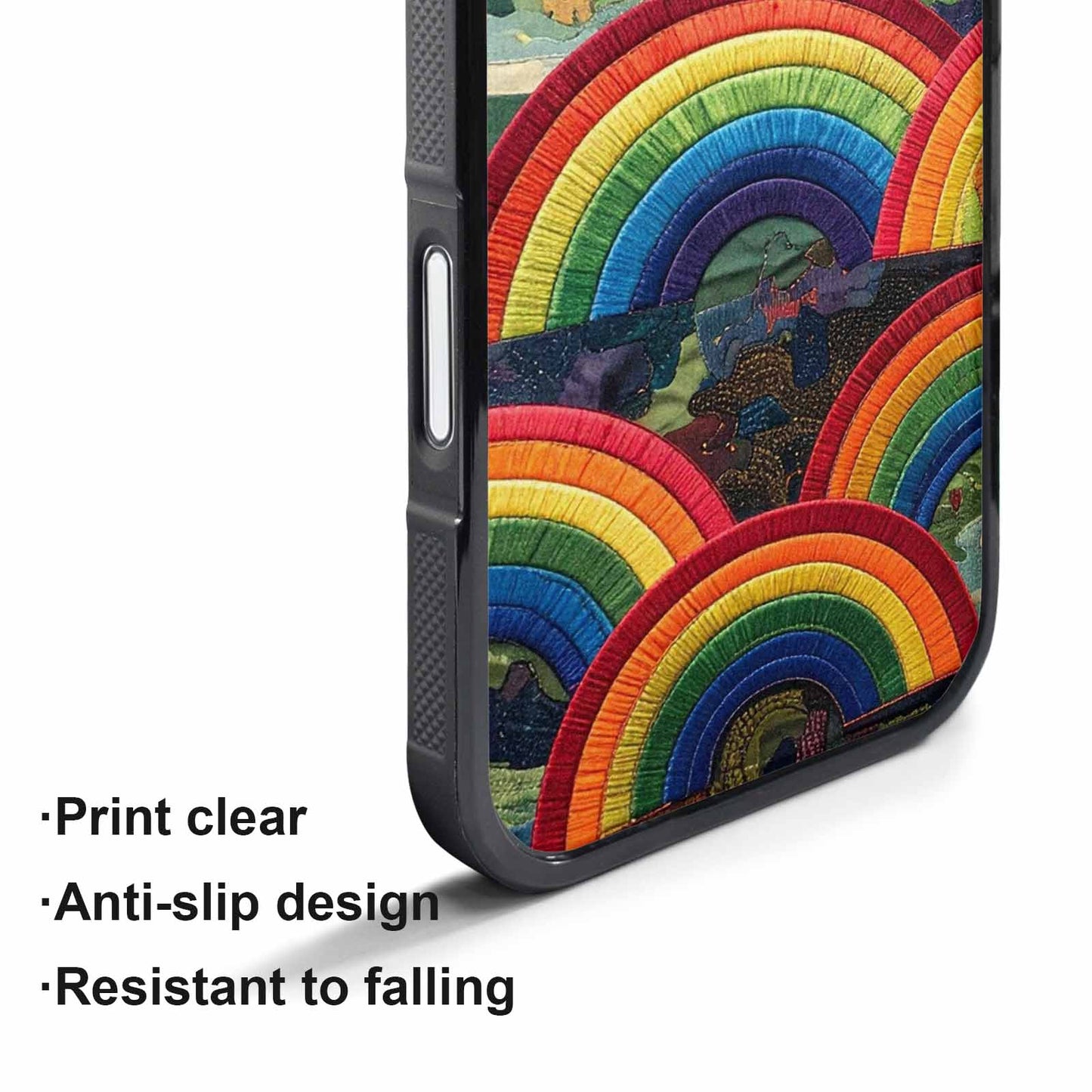 iPhone 17 Pro Max Case — Vivid Camo Rainbow Camo, Custom Art Phone Cover