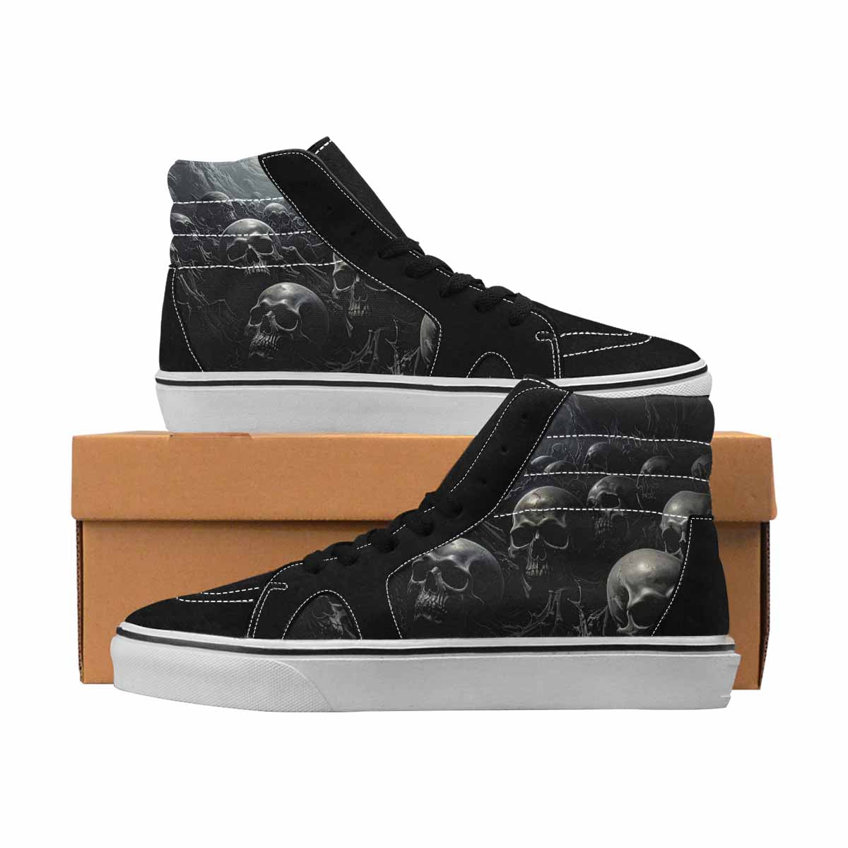 MEN'S Skull Dark Art Gothic Print 744 Ferion