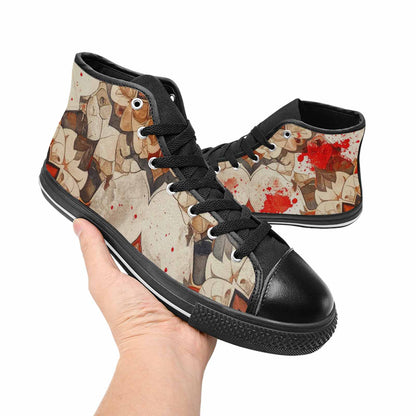 MEN'S Mandala High Top Canvas Dreamcore Sneakers