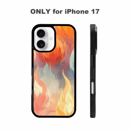 iPhone 17 Case — Retro Easter Flame Retro Vintage, Custom Printed Phone Case