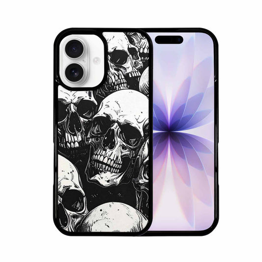 iPhone 17 Case — Skull Dark Art Gothic Print Gothic, Personalized Phone Case