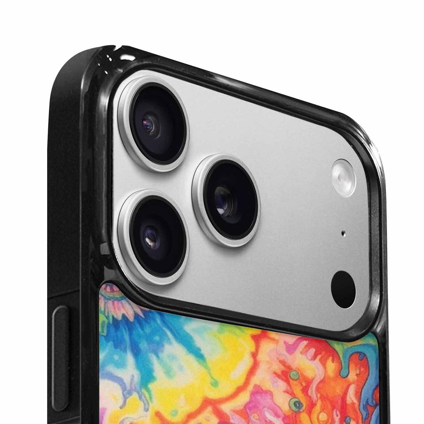 iPhone 17 Pro Max Case — Aliens Tie Dyemelting Aliens Tie Dye, Custom Art Phone Cover