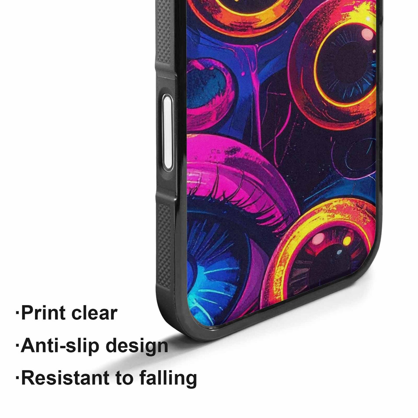 iPhone 17 Case — Seamless Tileable Pattern Of Cartoon Cute, Customized Protective Case