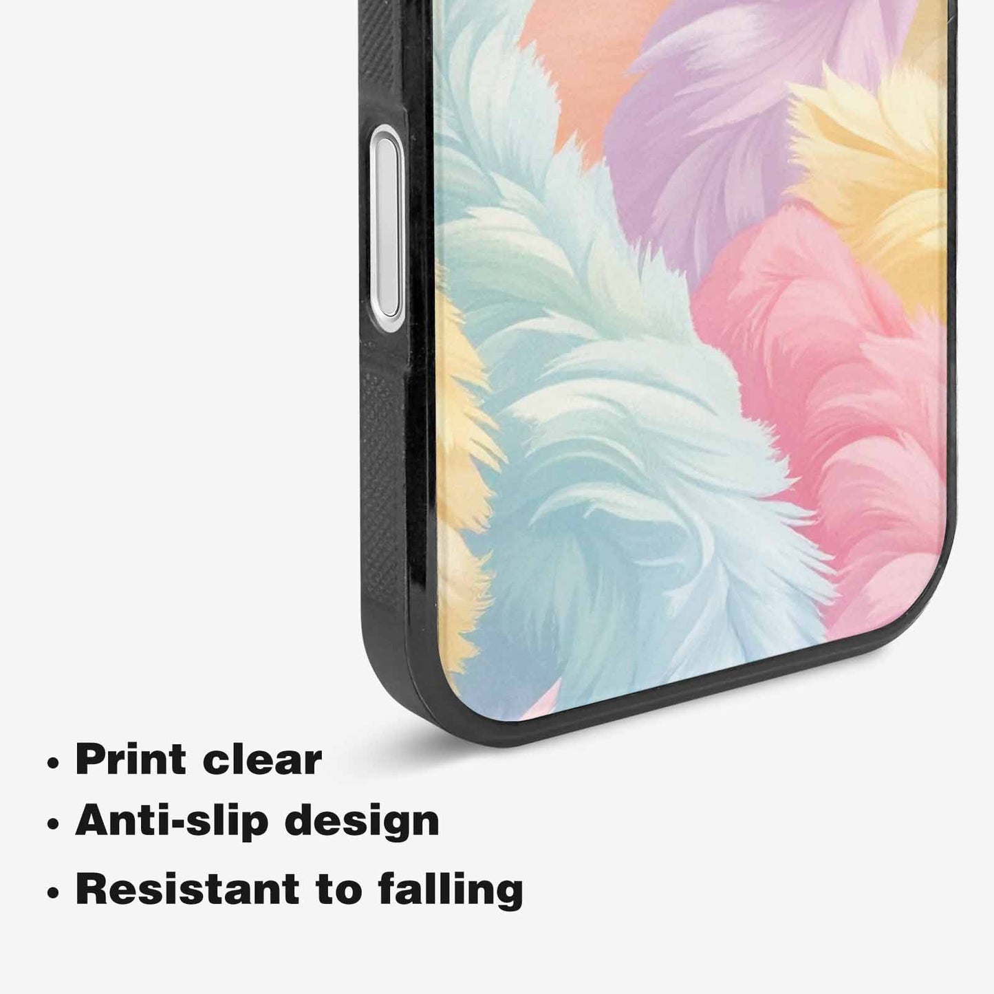iPhone 16 Plus Case — Zebra Pastel Rainbow, Custom Made Phone Cover