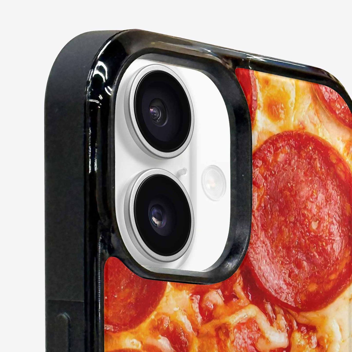 iPhone 16 Case — Pepperoni Pizza Print Custom, Personalized Phone Case