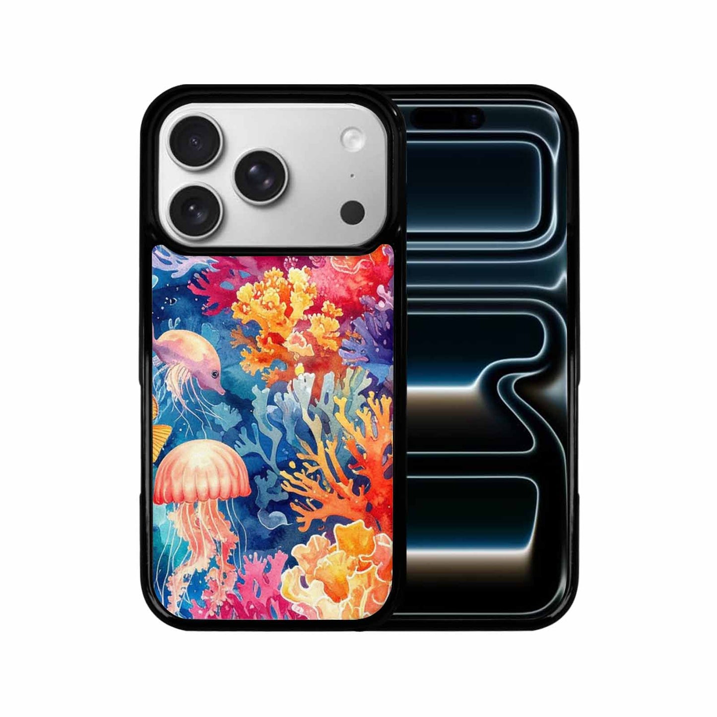 iPhone 17 Pro Case — Small Fish Scale And Coral Original, Custom Made Phone Cover