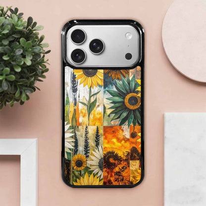 iPhone 17 Pro Max Case — Blend Melt Them Together Floral, Custom Art Phone Cover