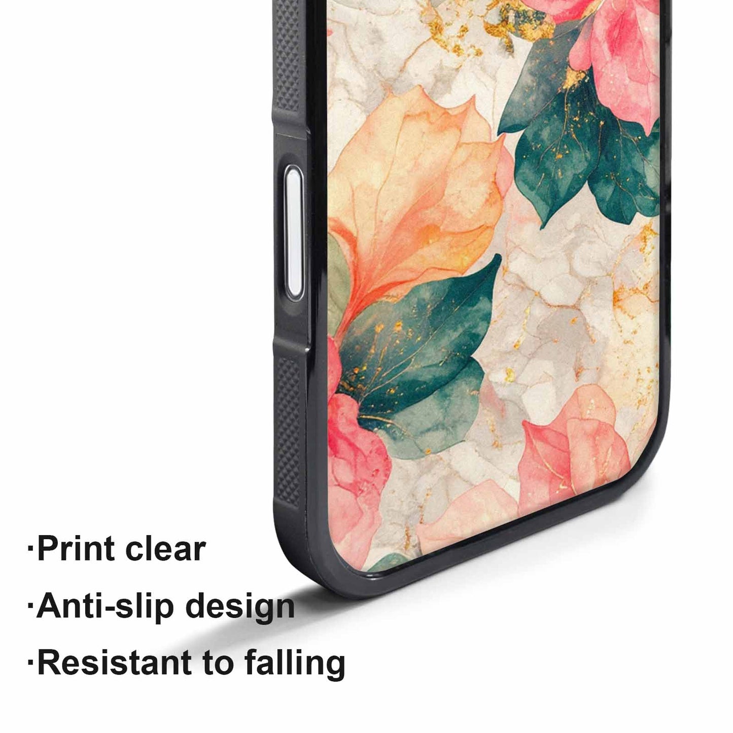 iPhone 17 Air Case — Marble Floral Art Seamless Pattern Floral, Original Design Phone Case