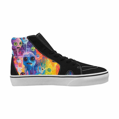 MEN'S Aliens  Tie Dye High Top Canvas Dreamcore Shoes