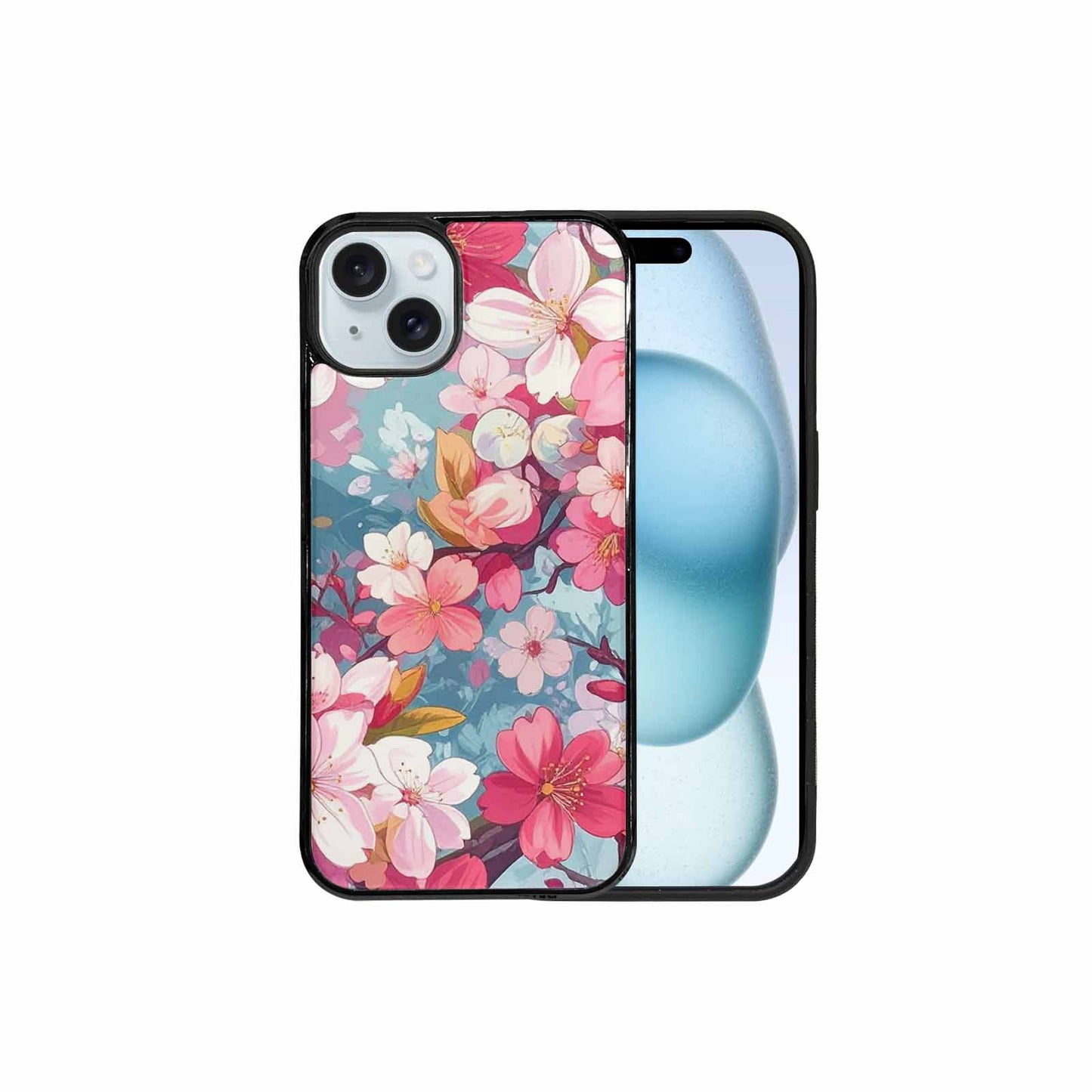 iPhone 15 Plus Case — Cherry Blossom Branch Cherry Blossom Branches, Custom Art Phone Cover