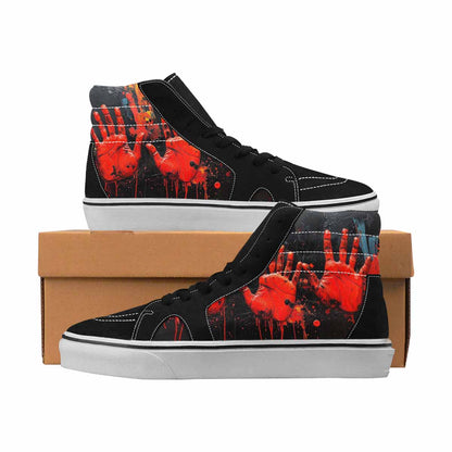 MEN'S Halloween Splatter Handprint 8 Ferion
