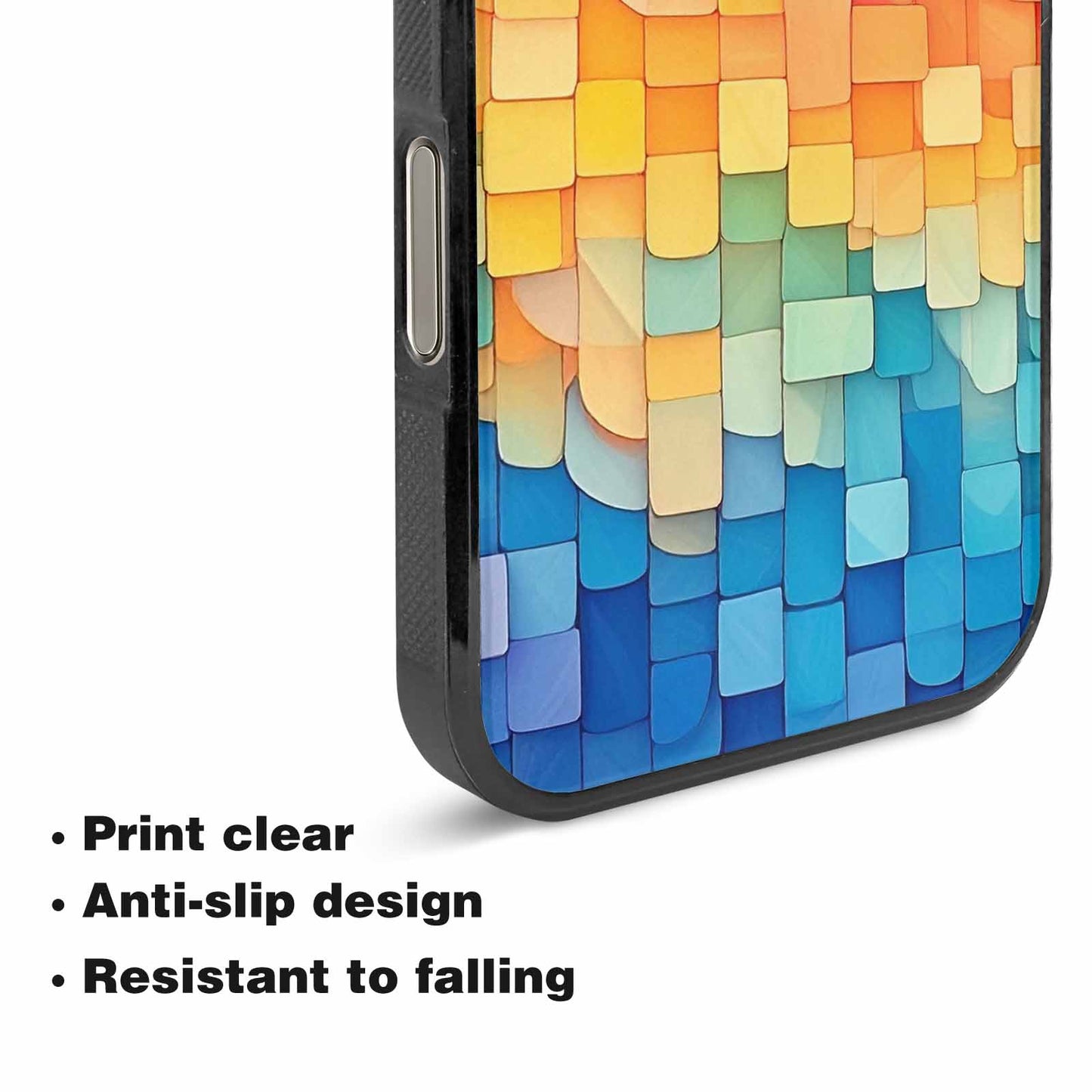iPhone 16 Pro Max Case — Color Gradient Fade Pattern Hundreds Of, Original Design Phone Case
