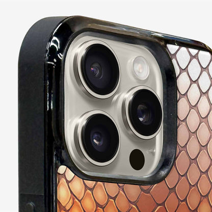 iPhone 16 Pro Case — Dark Snake Print Custom, Custom Made Phone Cover