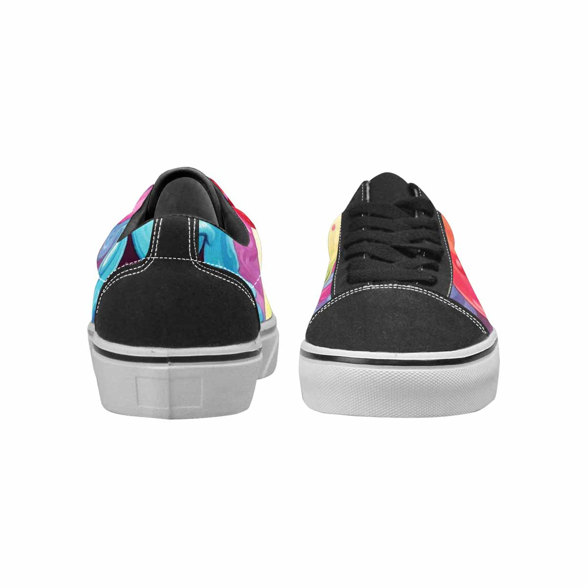 MEN'S Melting Icecream Monster Cherry Canvas Lace-Up Y2K Sneakers