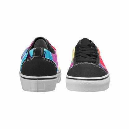 MEN'S Melting Icecream Monster Cherry Canvas Lace-Up Y2K Sneakers