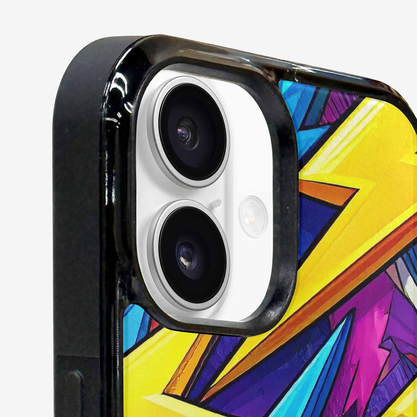 iPhone 16 Plus Case — Lightning Bolt Storm Pattern Hundreds Of, Original Design Phone Case