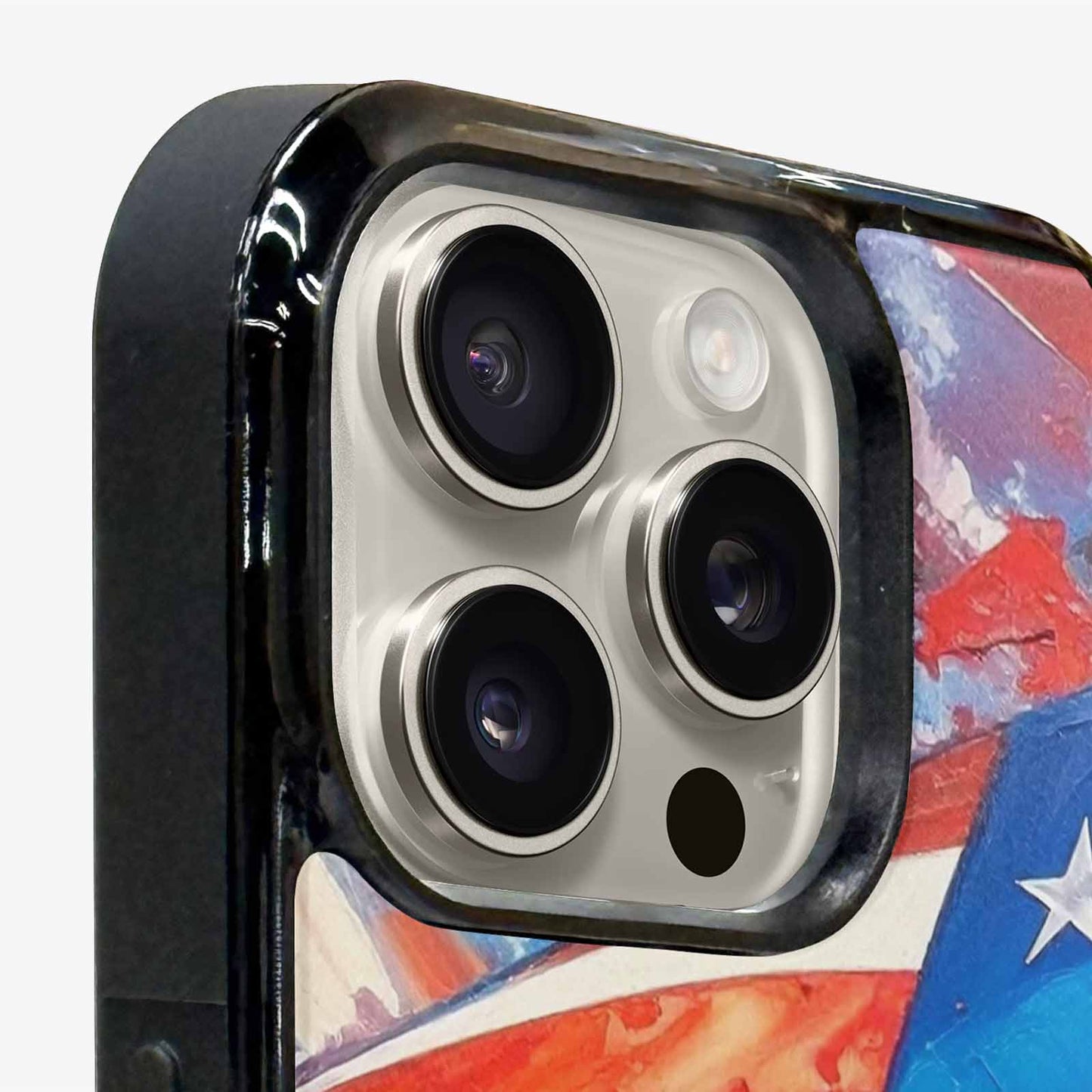 iPhone 16 Pro Case — Usa Flag Stars And Stripes Art, Custom Art Phone Cover