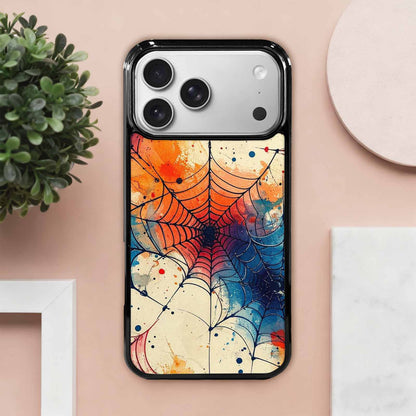 iPhone 17 Pro Max Case — Foil Fantasy Spider Original Art, Original Design Phone Case