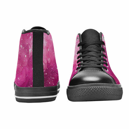 MEN'S Galaxy Art - High Top Canvas Dreamcore Custom Sneakers