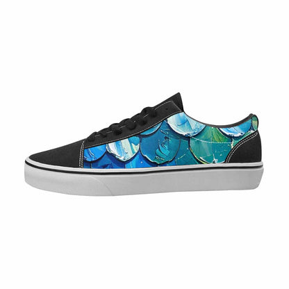 MEN'S Reptile Full Color Canvas Streetwear Kaleidoscope All Over Print Shoes
