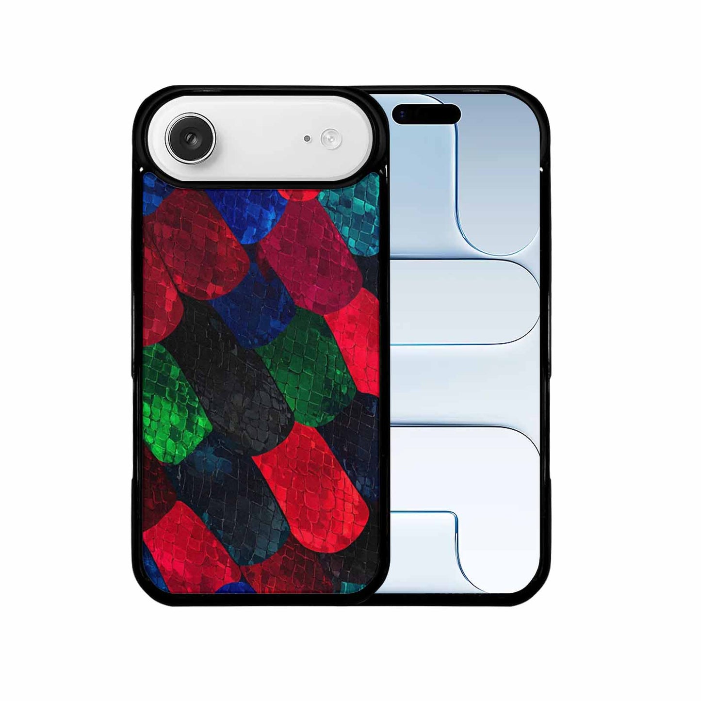 iPhone 17 Air Case — Snake Print Dark Seamless Pattern Animal, Customized Protective Case