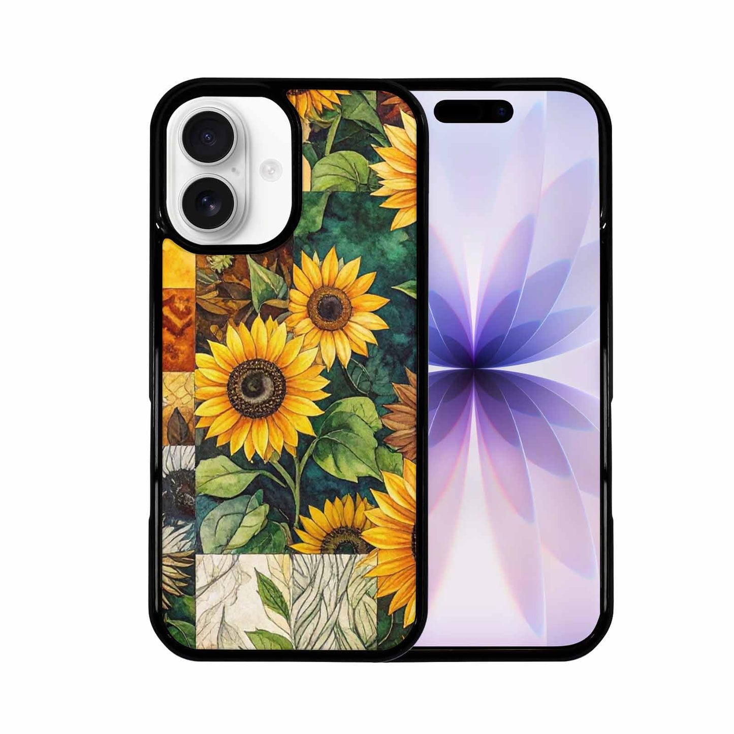 iPhone 17 Case — Small Sunflower Pattern, Randomly Floral, Custom Made Phone Cover
