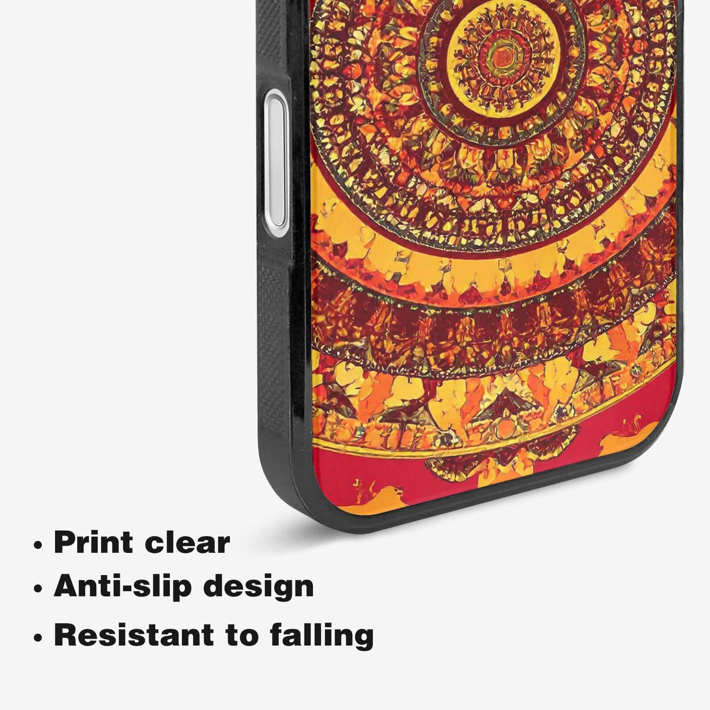 iPhone 16 Case — Mandala Lions Custom, Custom Art Phone Cover
