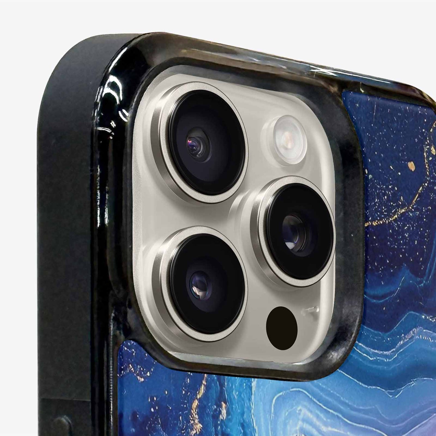 iPhone 15 Pro Max Case — Marble Galaxy, Unique Phone Case Design