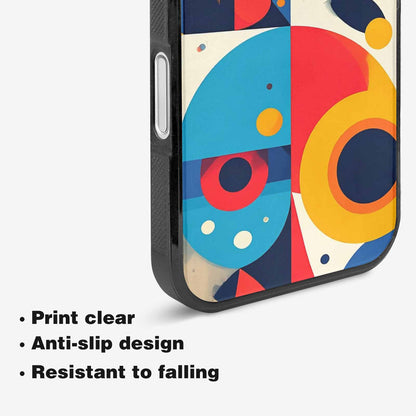 iPhone 16 Plus Case — 1960s Mod Cartoon Art Pattern, Personalized Phone Case