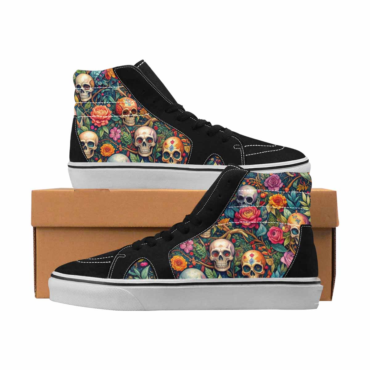 MEN'S Botanical Skull Ein Ferion