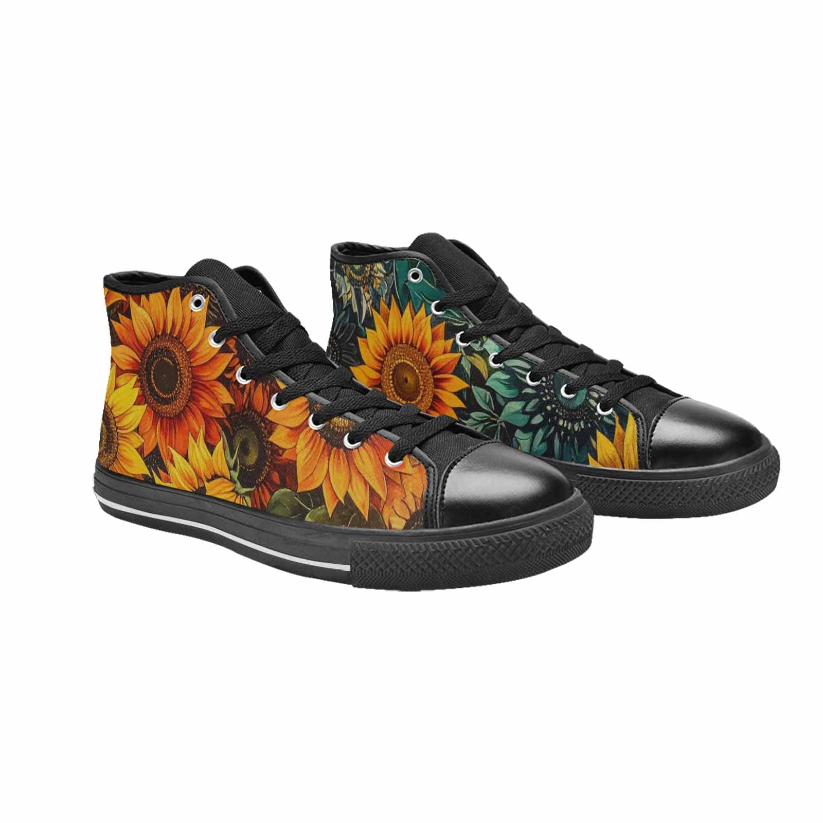 MEN'S Blend Melt Them High Top Canvas Vibrant Chaos Sneakers