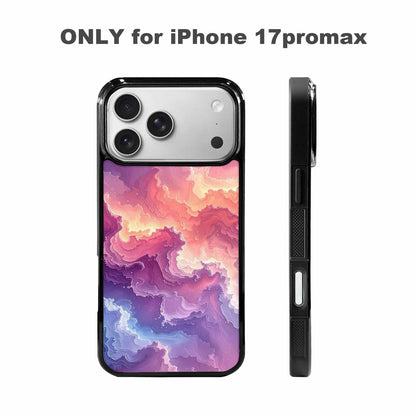 iPhone 17 Pro Max Case — Seamless Tileable Pattern Of Galaxy Space, Customized Protective Case