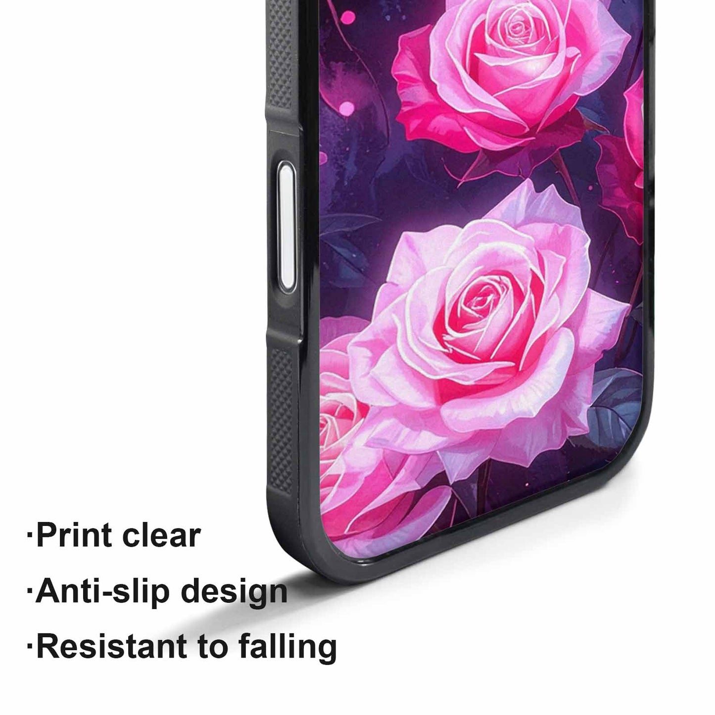 iPhone 17 Pro Case — Watercolor Marble Rose Watercolor Abstract, Customized Protective Case