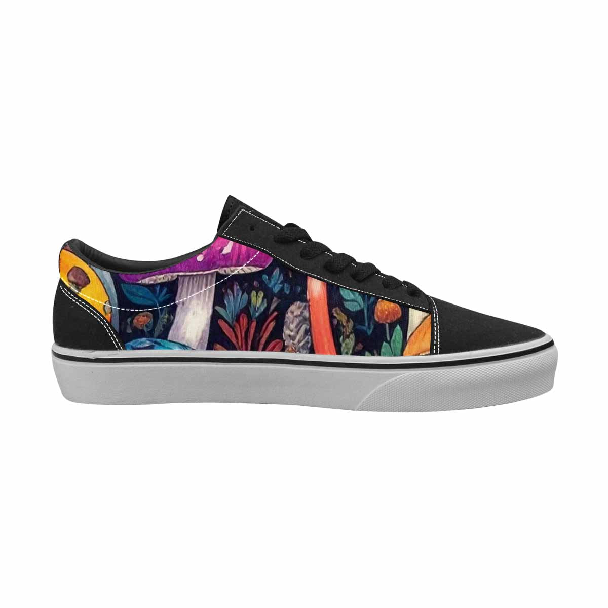 WOMEN'S Mushrooms Lace-Up Canvas Dreamcore Custom Shoes