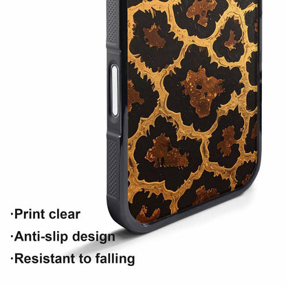 iPhone 17 Pro Case — Animal Print Leopard Wallpaper Pattern Animal, Custom Print Case Cover