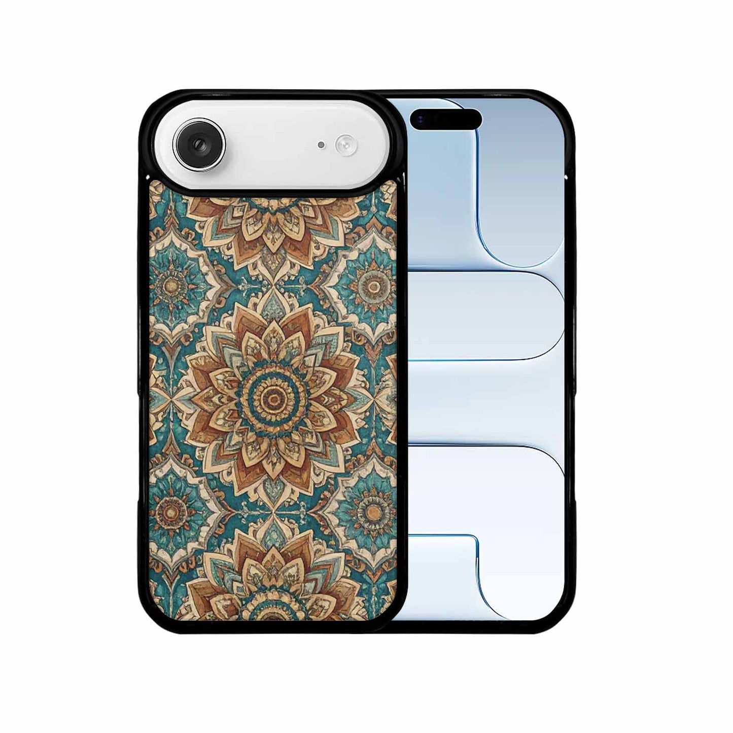 iPhone 17 Air Case — Small Mandala Pattern Randomly Varying Floral, Original Design Phone Case