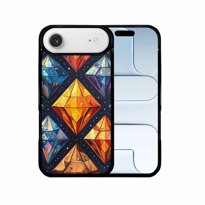 iPhone 17 Air Case — Vintage Summer Diamond Retro Vintage, Original Design Phone Case