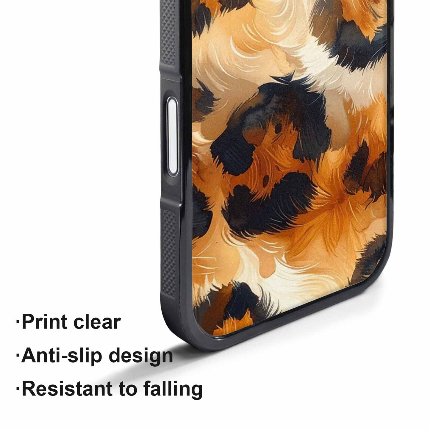 iPhone 17 Air Case — Leopard Soft Airbrush Gradient Animal Print, Custom Print Case Cover