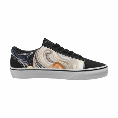 WOMEN'S Mushrooms Lace-Up Canvas Vivid Custom Sneakers