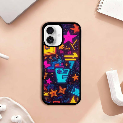 iPhone 17 Case — Retro Motif Retro Motifs Ntr Retro, Custom Printed Phone Case