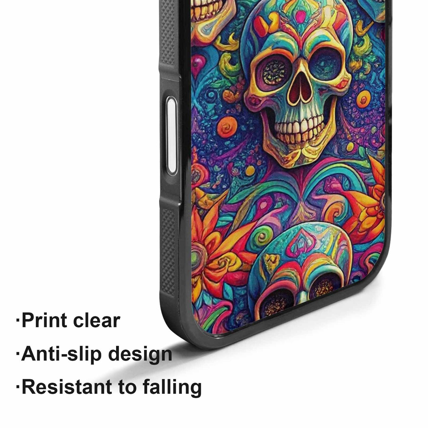 iPhone 17 Case — Skull Dark Art Gothic Print Gothic, Custom Phone Case