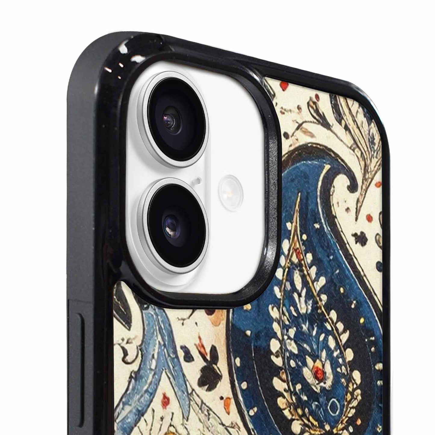 iPhone 17 Case — Small Paisley Bandana Pattern, Original Art, Unique Phone Case Design